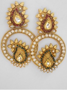 Polki Earrings